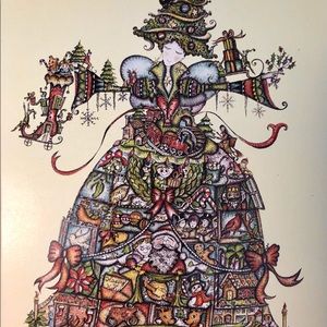 Christmas greeting cards. Nataleena the holiday Fairy!